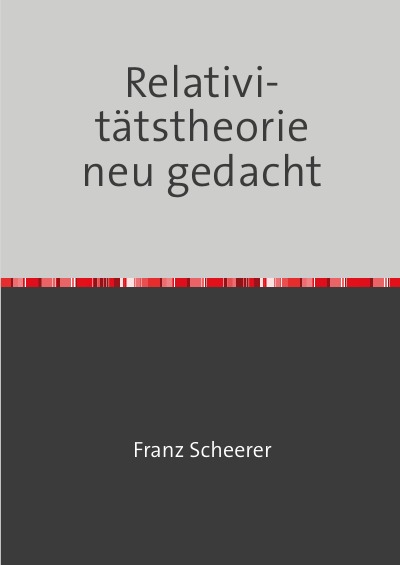 'Cover von Relativi­tätstheorie neu gedacht'-Cover