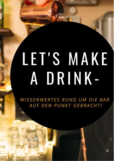 'Cover von Gastronomie Coach Let`s make a Drink'-Cover