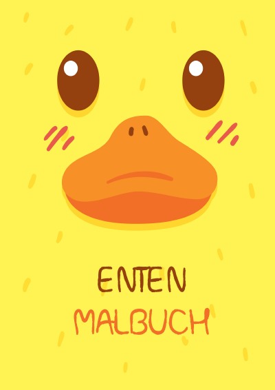 'Enten Malbuch'-Cover