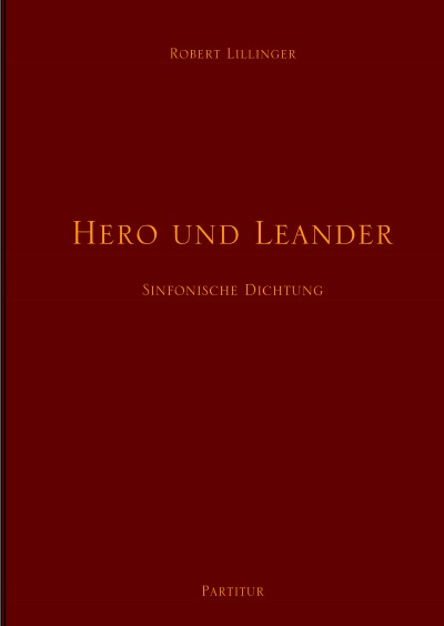 'Hero und Leander'-Cover