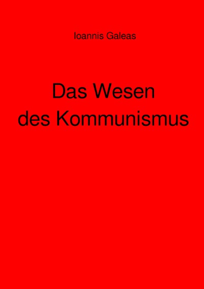 'Das Wesen des Kommunismus'-Cover
