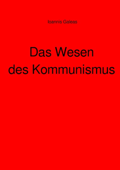 'Das Wesen des Kommunismus'-Cover