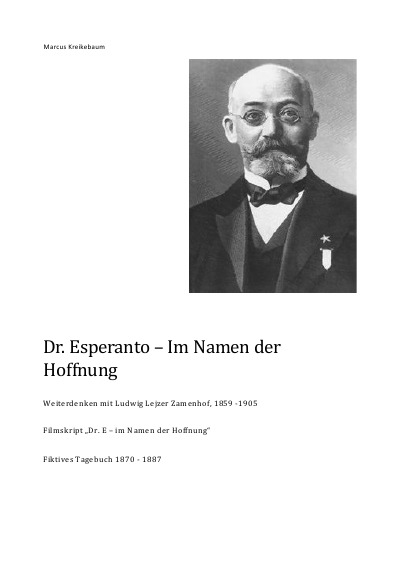 'Dr. Esperanto -Der Atem der Hoffnung'-Cover