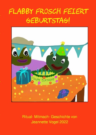 'Flabby Frosch feiert Geburtstag!'-Cover