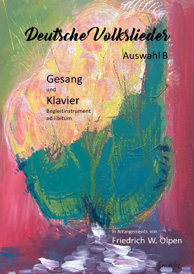 'Deutsche Volkslieder für Klavier, Auswahl B'-Cover