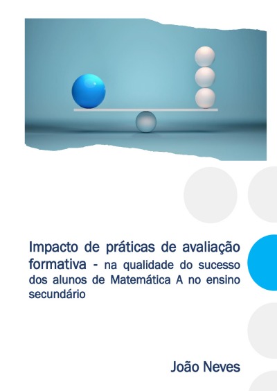 'Impacto de práticas de avaliação formativa na qualidade de um curso dos alunos de matemática no ensino secundário'-Cover