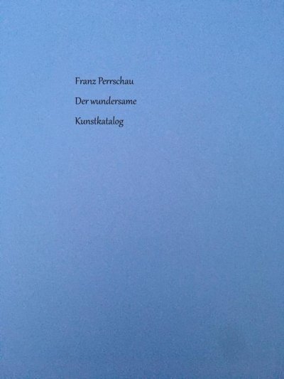 'Cover von Der wundersame Kunstkatalog'-Cover