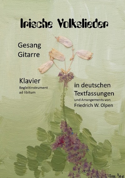 'Cover von Irische Volkslieder in deutschen Textfassungen mit Klavier'-Cover