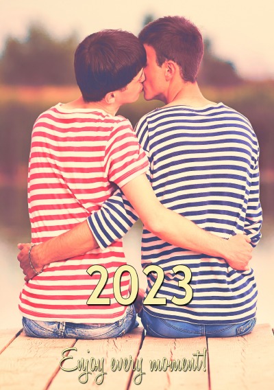 'Cover von LGBT+ Taschenkalender 2023 für Bücherwürmer'-Cover