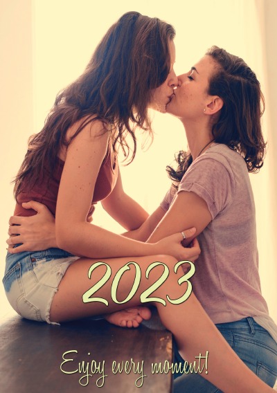 'LGBT+ Taschenkalender 2023 für Bücherwürmer'-Cover