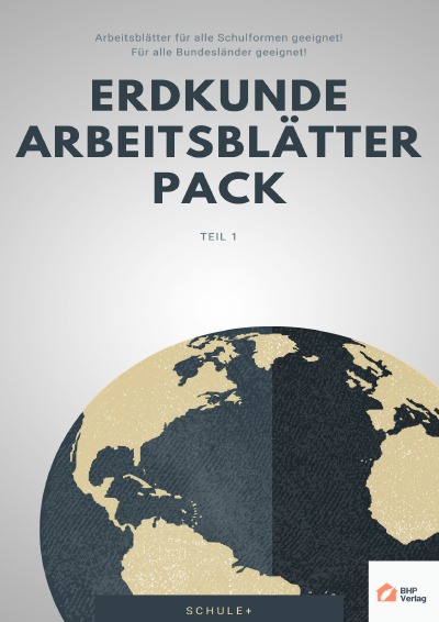 'Erdkunde Arbeitsblätter Pack – Teil 1'-Cover