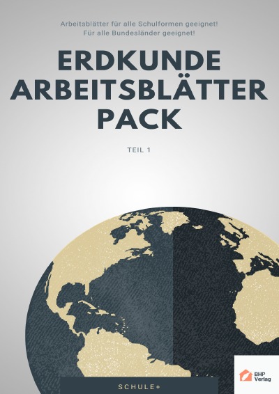 'Cover von Erdkunde Arbeitsblätter Pack – Teil 1'-Cover