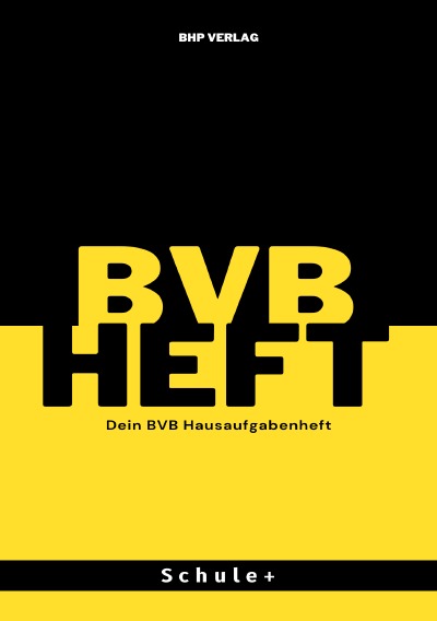'Cover von Notizen & Hausaufgaben (BVB-Design)'-Cover