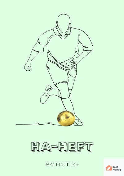 'Cover von Notizen & Hausaufgaben (Fußball-Design)'-Cover