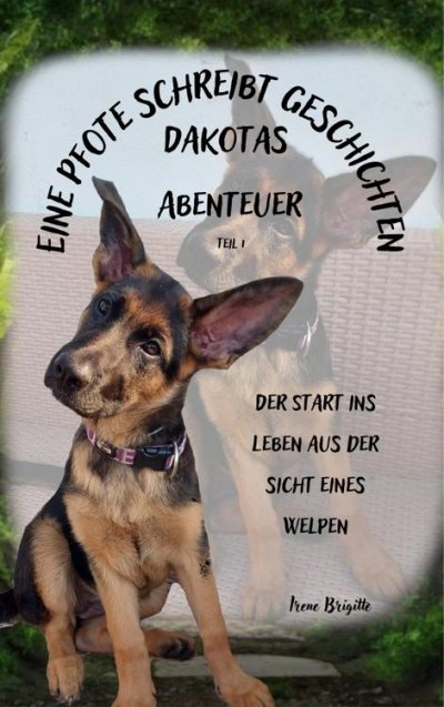 'Eine Pfote schreibt Geschichten'-Cover
