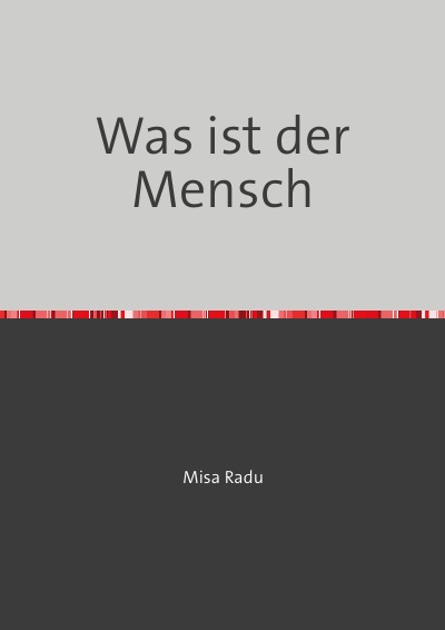 'Was ist der Mensch'-Cover