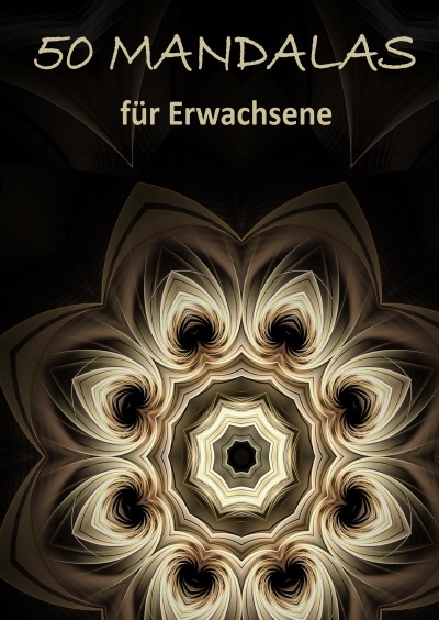 'Cover von 50 Mandala Ornamente: Malbuch für Erwachsene mit entspannenden und inspirierenden Designs'-Cover