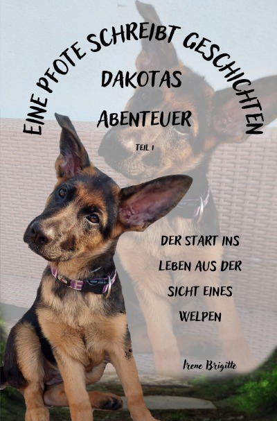 'Cover von Eine Pfote schreibt Geschichten'-Cover