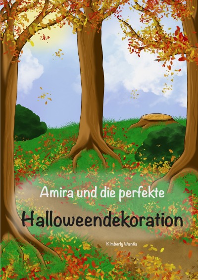 'Amira und die perfekte Halloweendekoration'-Cover