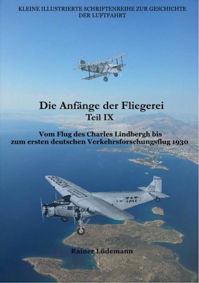 'Die Anfänge der Fliegerei Teil IX'-Cover