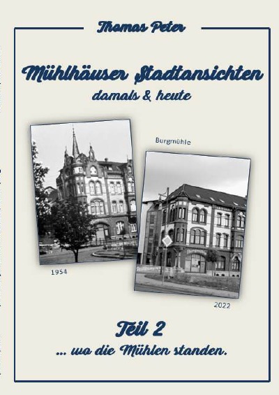 'Mühlhäuser Stadtansichten damals & heute'-Cover