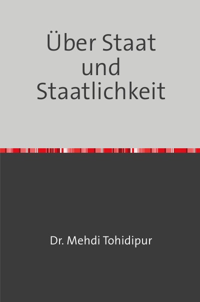 'Über Staat und Staatlichkeit'-Cover