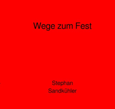 'Wege zum Fest'-Cover