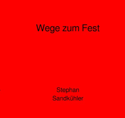 'Cover von Wege zum Fest'-Cover