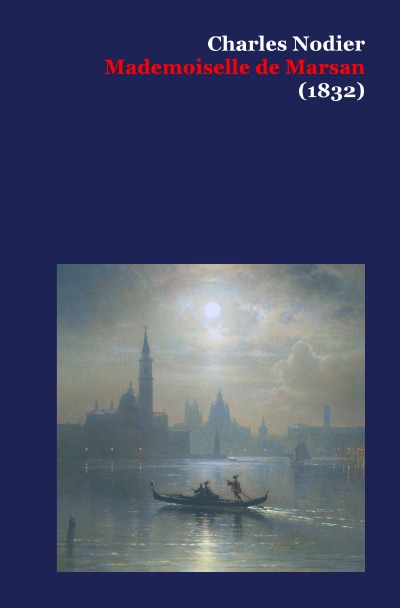 'Mademoiselle de Marsan (1832)'-Cover