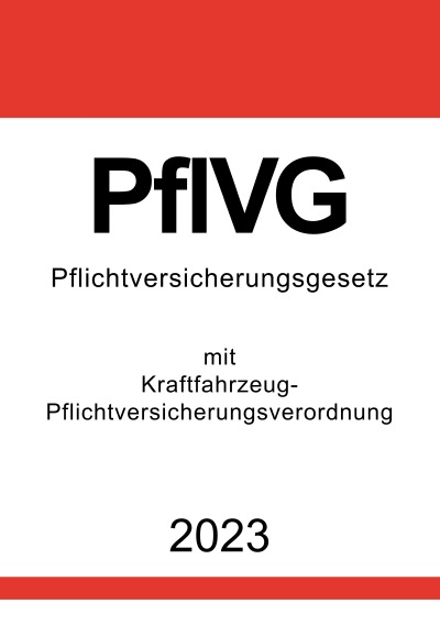 'Pflichtversicherungsgesetz (PflVG) 2023'-Cover