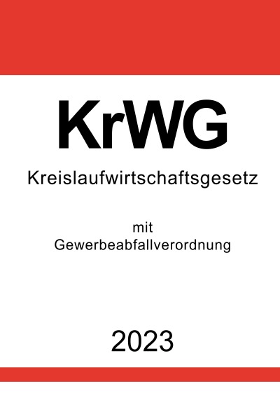 'Kreislaufwirtschaftsgesetz (KrWG) 2023'-Cover