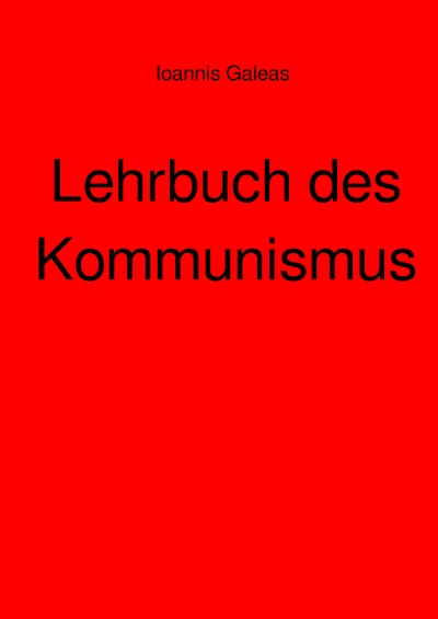 'Cover von Lehrbuch des Kommunismus'-Cover