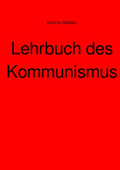 'Lehrbuch des Kommunismus'-Cover