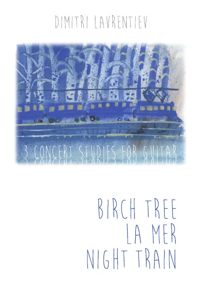 'Cover von 3 Concert Studies for Guitar'-Cover