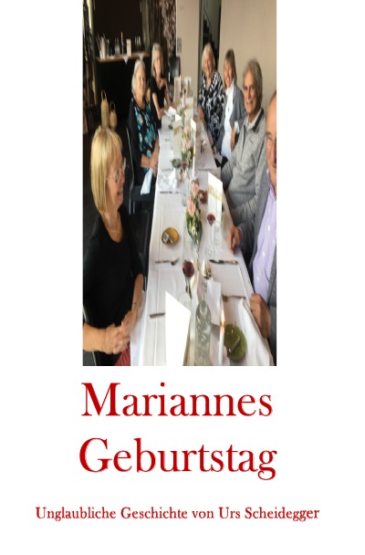 'Mariannes Geburtstag'-Cover