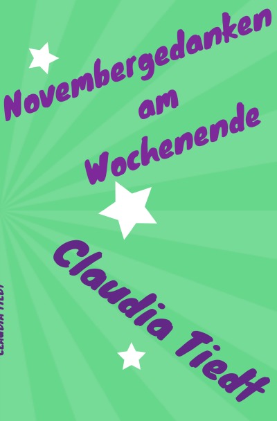 'Novembergedanken am Wochenende'-Cover