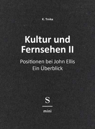 'Kultur und Fernsehen II'-Cover