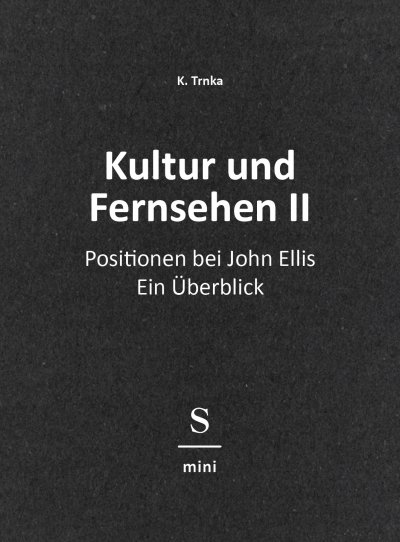 'Cover von Kultur und Fernsehen II'-Cover