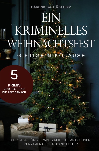 'Ein kriminelles Weihnachtsfest – Giftige Nikoläuse: 5 Krimis'-Cover