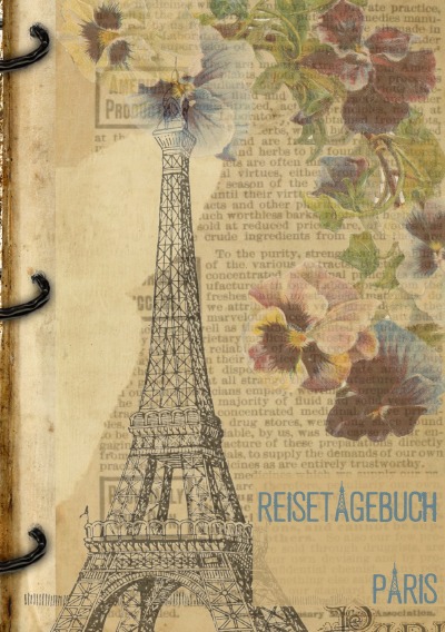 'Persönliches Reisetagebuch – Paris'-Cover