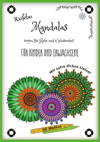 'Cover von Mandalas sorgen für Ruhe und Gelassenheit'-Cover