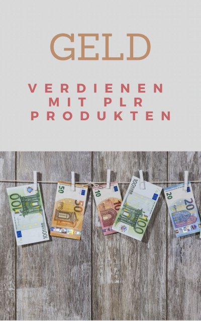 'Geld verdienen mit PLR Produkten'-Cover
