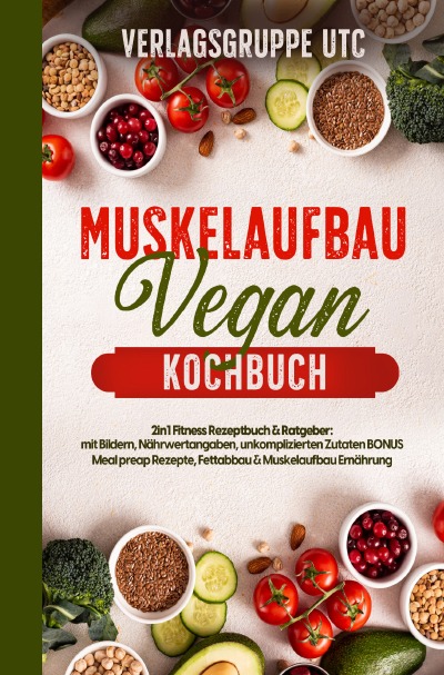 'Cover von Muskelaufbau Vegan Kochbuch'-Cover