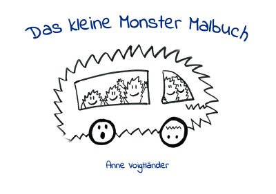 'Das kleine Monstermalbuch'-Cover