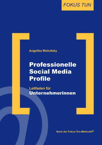 'Professionelle Social Media Profile'-Cover