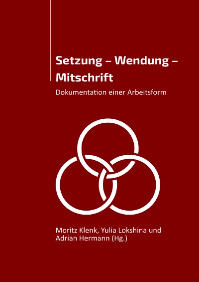 'Cover von Setzung – Wendung – Mitschrift'-Cover