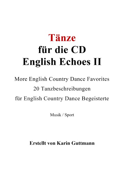 'Tänze für die CD English Echoes II'-Cover