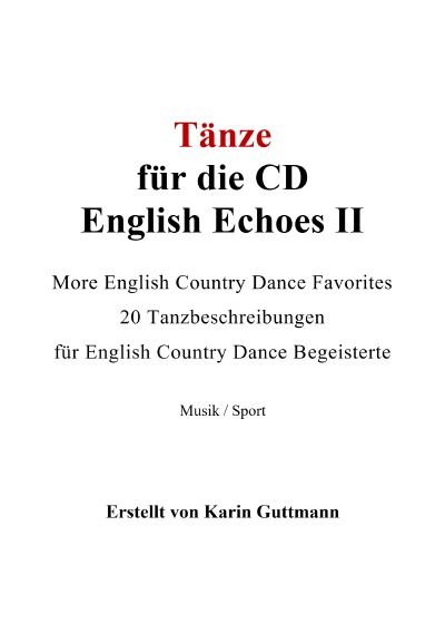 'Cover von Tänze für die CD English Echoes II'-Cover