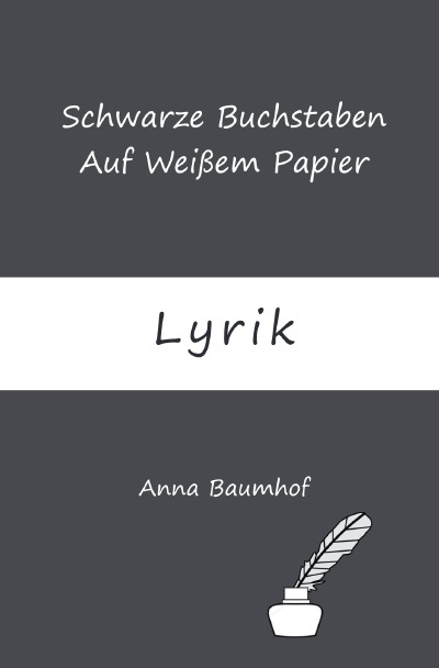 'Schwarze Buchstaben Auf Weißem Papier'-Cover