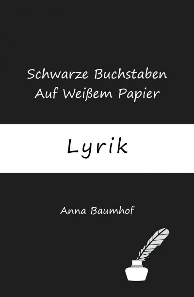 'Schwarze Buchstaben Auf Weißem Papier'-Cover